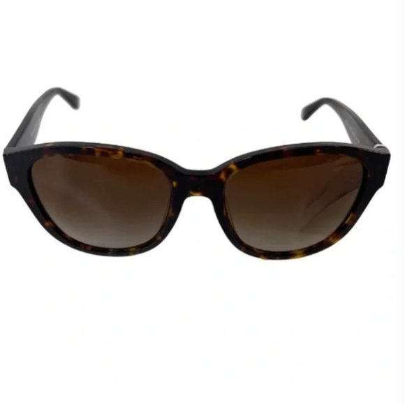 TORY BURCH Classic Sunglasses NEW Dark Tortoise With Gold Logo main image 11